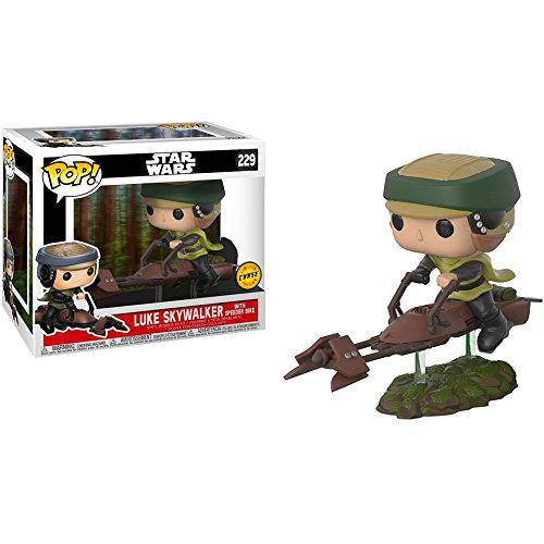 Funko Luke Skywalker w/Speeder Bike (Chase Edition) POP! x Star Wars