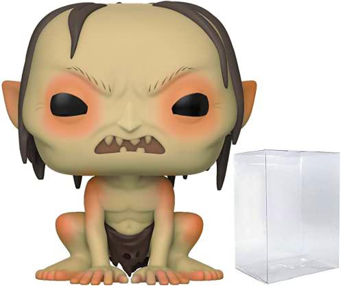 Figura de vinilo de Lord of The Rings de Gollum Funko Pop (con funda protectora de caja emergente)