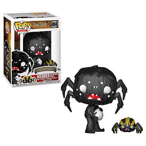 Funko 34688 Pop Vinilo: Juegos: No se muera de Hambre: Webber &amp; Spider, Multi