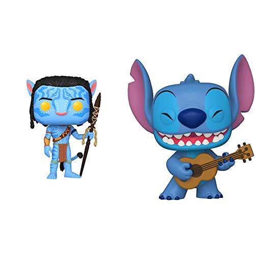 Avatar Pop Movies Jake Sully &amp; 55615 Pop DisneyLiloandStitch- Stitch w/Ukelele