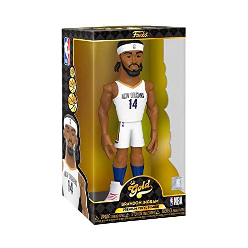Funko Vinyl Gold 12": NBA - Brandon Ingram - 1/6 Probabilidades De Obtener Una Variante RARA
