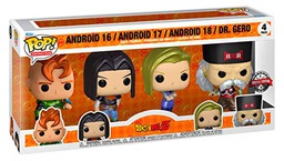 Funko Pop! 4-Pack Animation: Dragon Ball Z - Android 16 / Android 17 / Android 18 / Dr