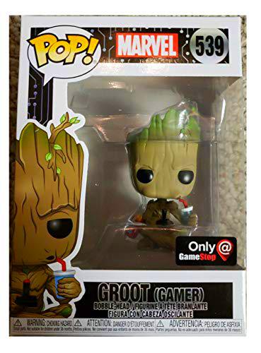 Funko Pop! Marvel Gamer Groot Sitting Exclusive Vinyl Figure
