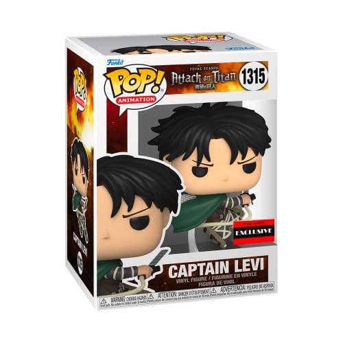 Funko Figura del Capit n Levi Ackerman (temporada final) de Pop Attack On Titan (exclusivo de anime AAA)