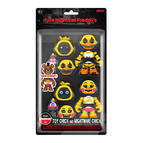 Funko Five Nights At Freddy's (FNAF) Snap: Nightmare Chica The Chicken &amp; Toy Chica The Chicken 2 Paquete