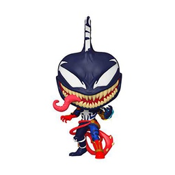 Funko - Pop! Marvel: Max Venom - Captain Marvel Figura Coleccionable