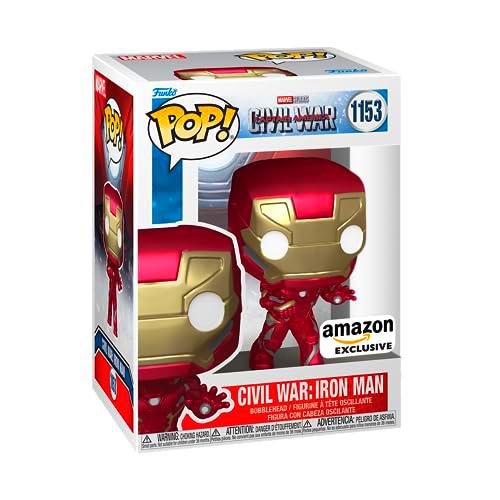Funko POP! Marvel: CW Build A Scene - Iron Man - Captain America 3