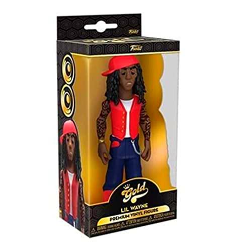 Funko Vinyl Gold 5": Lil Wayne - Figura de Acción de Vinilo Coleccionable