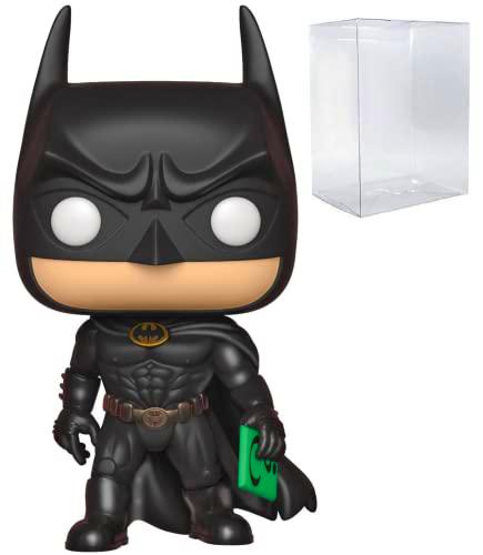 DC Heroes: Batman 80th - Batman (1995) Figura de vinilo Pop! (con funda protectora de caja emergente compatible)