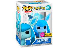 Pop! Games Glaceon Flocked Hot Topic Figura de vinilo exclusiva