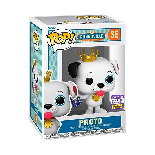 ¡Pop! Proto The Dog with Blockbuster Card SDCC 2023 Compartido Exclusivo