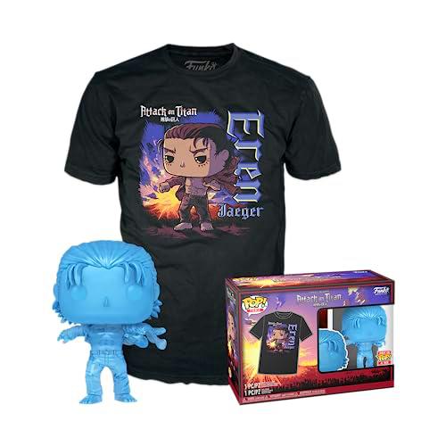 Funko Pop! &amp; tee: Aot - Eren Yaeger with Marks - Extra Large