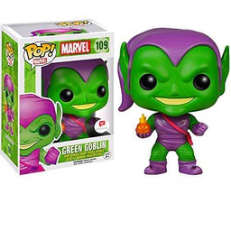 Green Goblin (exclusivo de Walgreens): Marvel Universe x Funko POP! Figura de vinilo de Marvel y 1 POP! Paquete de protector gr fico de pl stico PET compatible [#109 / 07575