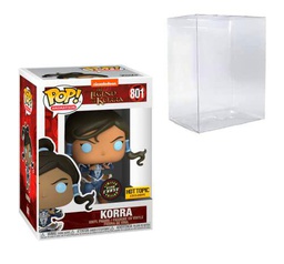 Pop! Animation: Legend of Korra- Korra Chase Pop! Exclusiva figura de vinilo (incluye funda protectora compatible con Pop Box)