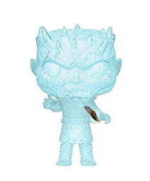 Funko - Pop! TV: Game of Thrones - Crystal Night King w/Dagger in Chest Figura Coleccionable