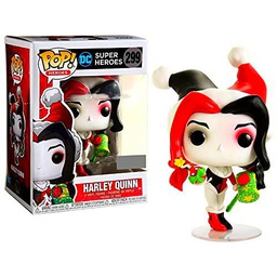 POP Funko DC Super Heroes 299 Harley Quinn with Bomb Holiday Special Edition