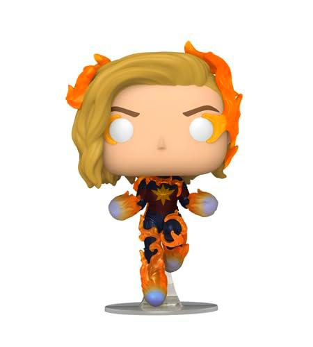Pop! Marvel Collector Corps Exclusive The Marvels Capitán Marvel #1265 con estuche acrílico gratis