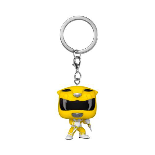 Funko POP! Keychain: Mighty Morphin Power Yellow Rangers 30th