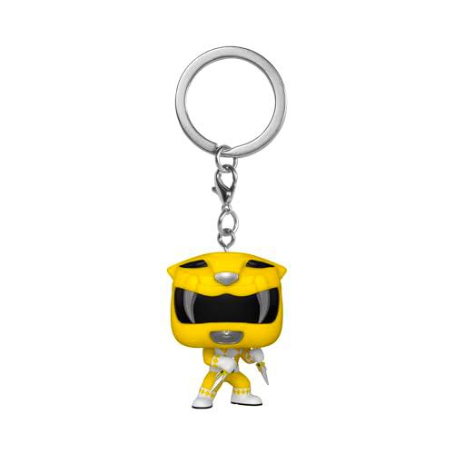 Funko POP! Keychain: Mighty Morphin Power Yellow Rangers 30th