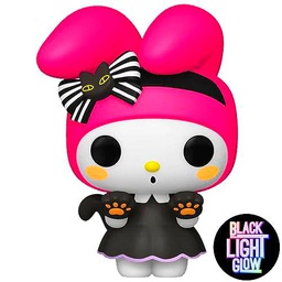 Funko POP! Sanrio #72 Disfraz de gato con luz negra My Melody en Halloween