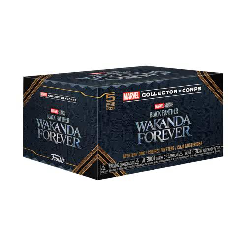 Funko Marvel Collector Corp Caja de suscripción: Black Panther: Wakanda Forever- L