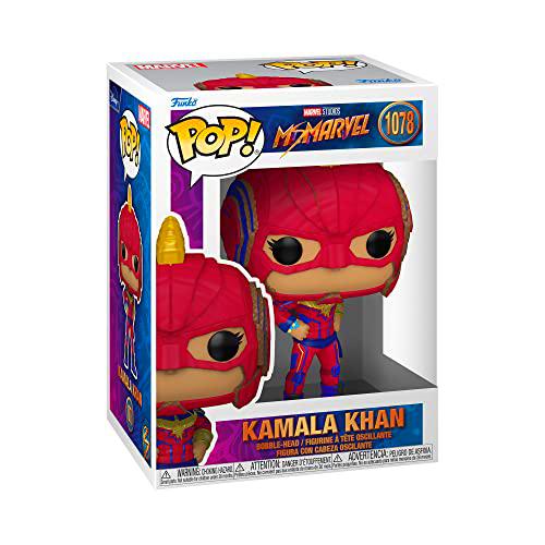 Funko Pop! Marvel: Ms. Marvel - Kamala Khan - Figura de Vinilo Coleccionable