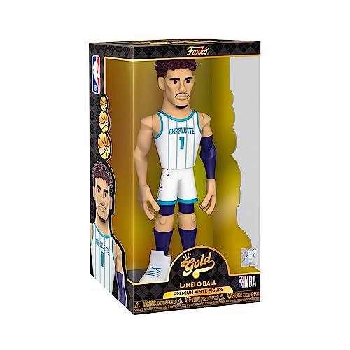 Funko Vinyl Gold 12": NBA - Lamelo LaMelo Ball - 1/6 de Probabilidades de Obtener la RARA Variante Chase