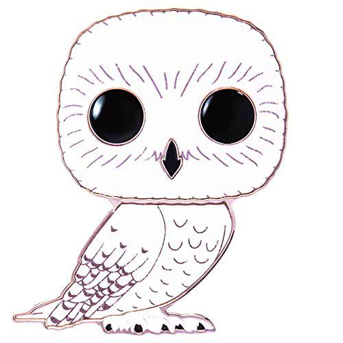 Funko Pop! Pin: Harry Potter - Hedwig (White Faux Suede) Variant Enamel Pin