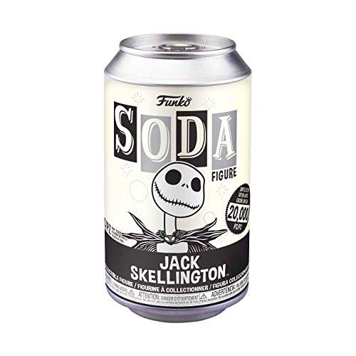 Funko 51756 Vinyl Soda: The Nightmare Before Christmas Jack Skelling w/(GW) Chase Juguete Coleccionable, Multicolor
