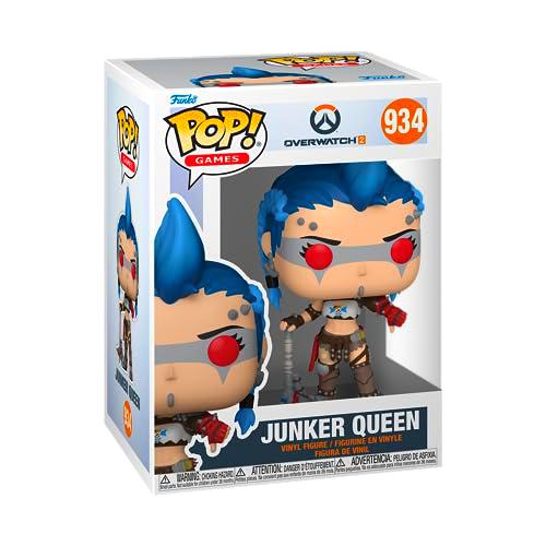 Funko Pop! Games: Overwatch 2- Junker Queen - Figura de Vinilo Coleccionable