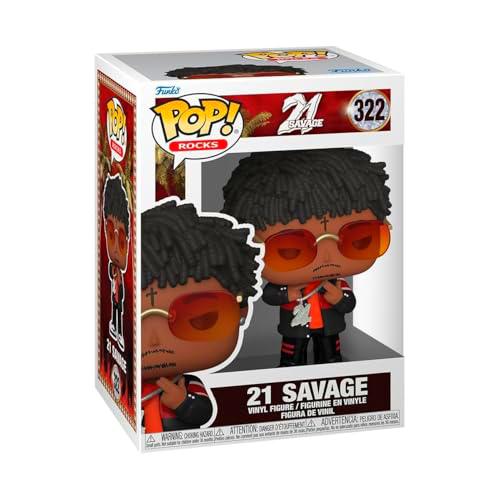 Funko Pop! Rocks: 21 Savage - Figura de Vinilo Coleccionable