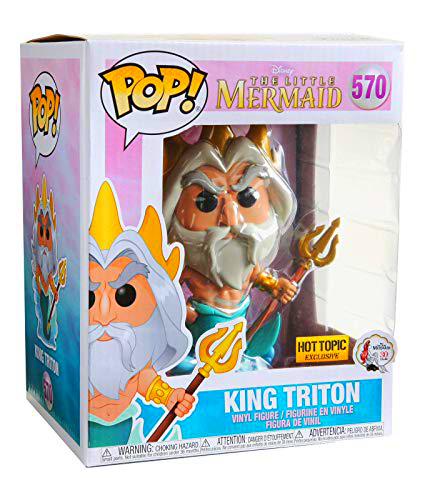 Funko Pop! Disney The Little Mermaid King Triton 6" Exclusive #570