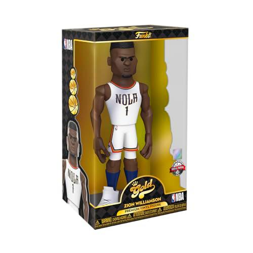 Funko Gold 12" NBA: Pelicans-Zion Williamson - (Home Uni)