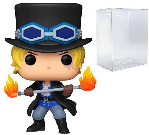 POP One Piece - Figura de vinilo Sabo Funko (incluye funda protectora de caja compatible) multicolor de 3.75 pulgadas
