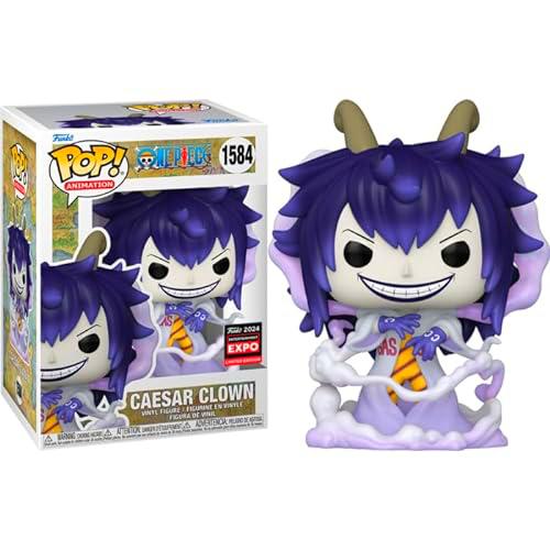 Funko Pop! Animation: One Piece - Caesar Clown (edición limitada 2024 Entertainment Expo Shared Exclusive)