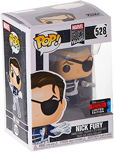 Marvel Funko Pop! : 80 Aniversario - Primera aparición Nick Fury (Exclusivo del Reino Unido)
