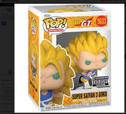 Funko Dragon Ball GT Super Saiyan 3 Goku Pop! Figura de vinilo #1633
