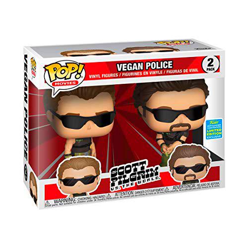 Funko Scott Pilgrim VS The World Vegan Police 2019 Summer Convention Exclusive Limited Edition Vinyl POP 2 Pack