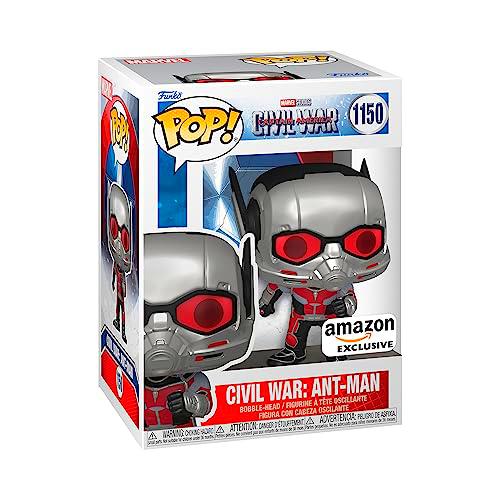 Funko Pop! Marvel: Civil War Construye una Escena - Ant-Man 8th