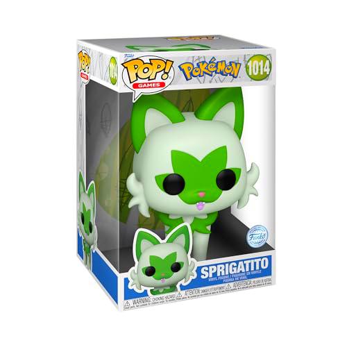 Funko Pop! Jumbo: Pokemon - Sprigatito - Figura de Vinilo Coleccionable