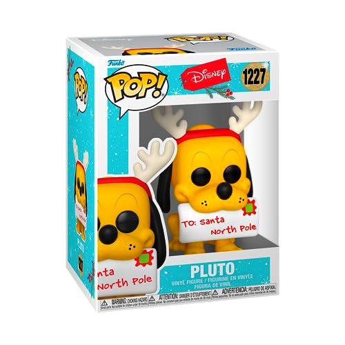 Funko Pop! Disney: Holiday - Pluto - Figura de Vinilo Coleccionable