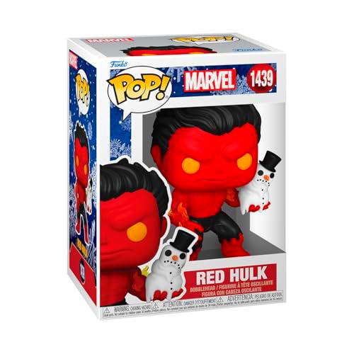 Funko Pop! Marvel: Holiday - Red Hulk - Marvel Comics