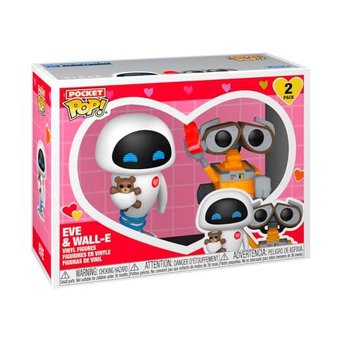 Funko Pocket Pop! Valentines 2 Pack - Wall-E- Llavero