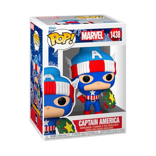 Funko Pop! Marvel: Holiday - Capt. Captain America