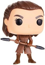 Funko - Pop! TV: Game of Thrones - Arya w/Two Headed Spear Figura Coleccionable