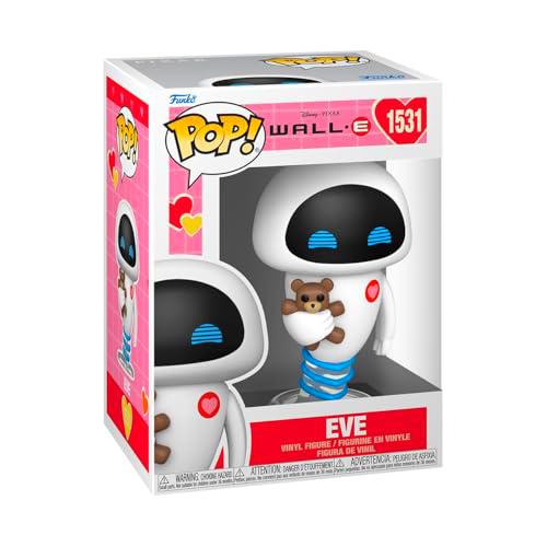 Funko Pop! Disney: Valentines - Eve - Wall-E- Figura de Vinilo Coleccionable