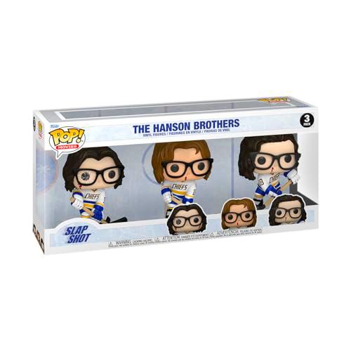 Funko Pop! Movies: Slap Shot - The Hansons - 3PK - Figura de Vinilo Coleccionable