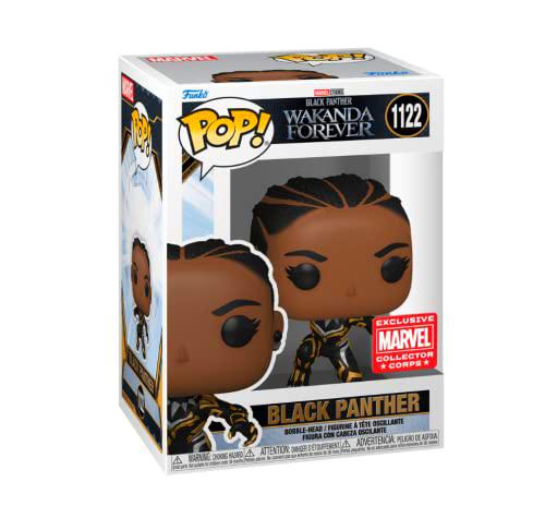 Pop! Funko Wakanda Forever Marvel Collector Corps Exclusive Black Panther #1122 w/ Free Arcylic Case