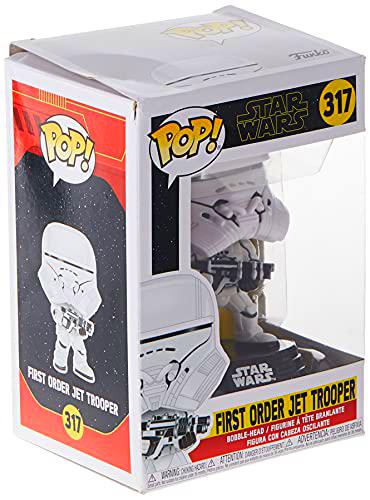Funko- Pop Star Wars The Rise of Skywalker-First Order Jet Trooper Disney Figura coleccionable