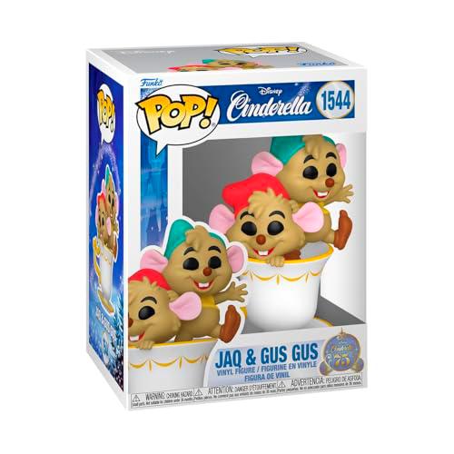 Funko Pop! Disney: Cinderellas 75th - Gus Gus - J &amp; G In Cup- Figura de Vinilo Coleccionable